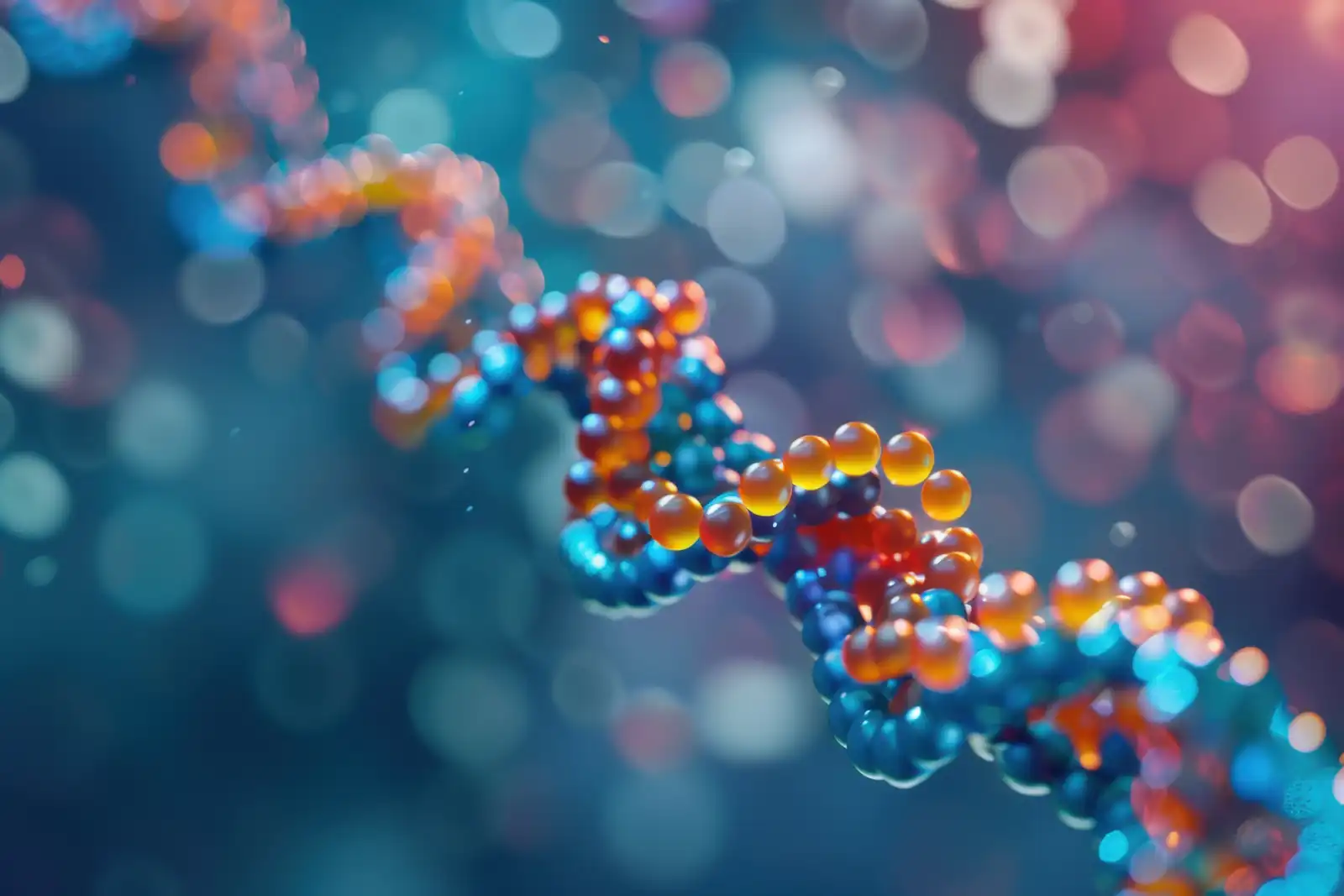 weight loss gene therapy 3d render